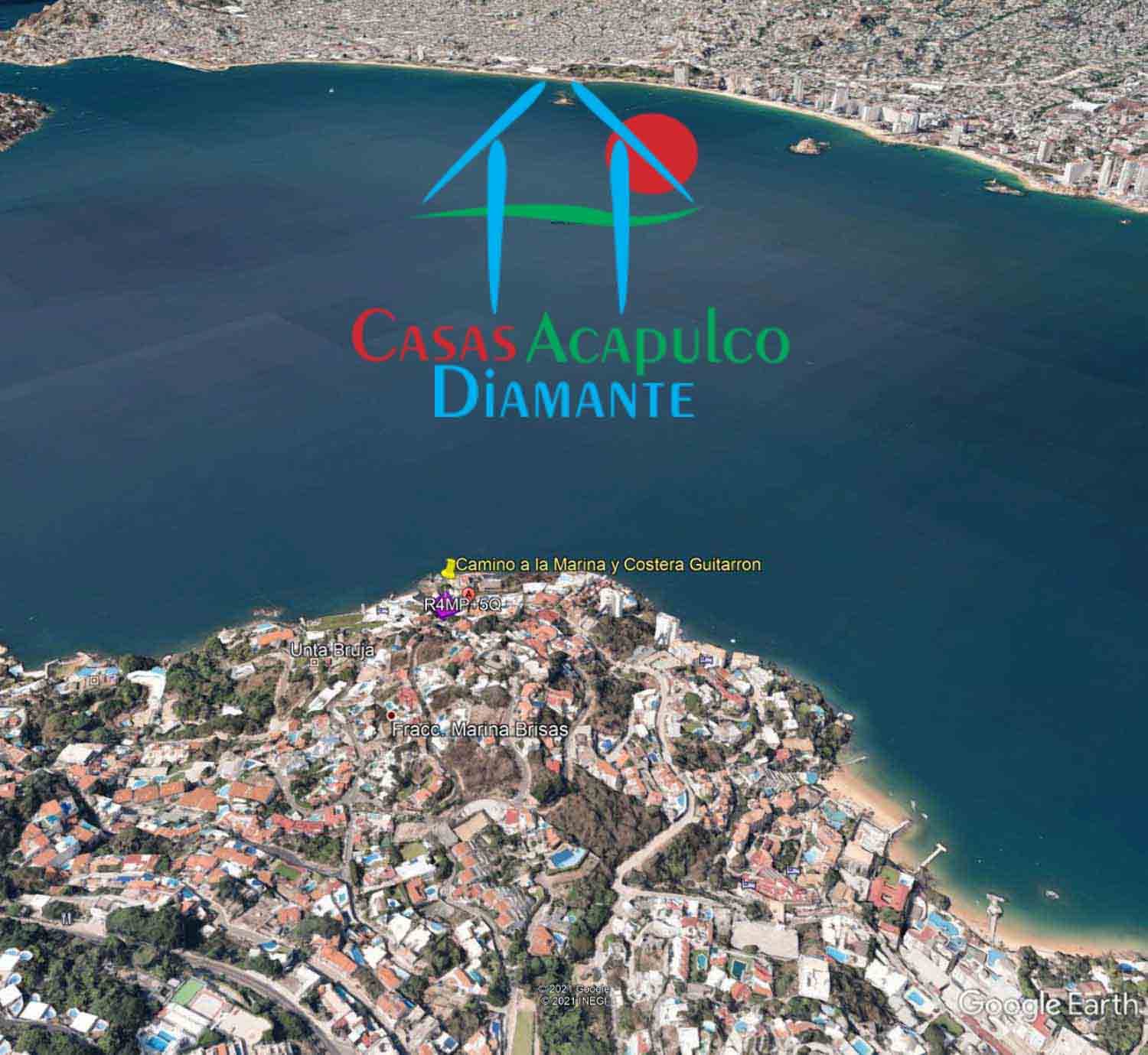 Terreno Camino a la Marina - Ubicación satelital y entorno 1